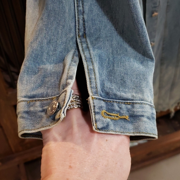 NWT plus size duster denim jacket - Picture 4 of 7